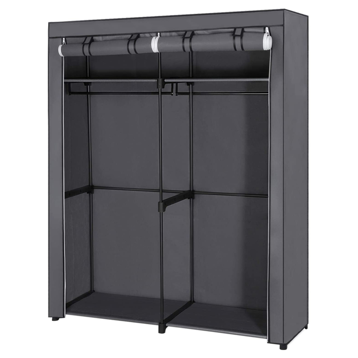 Látková skříň RYG02 šedá 1