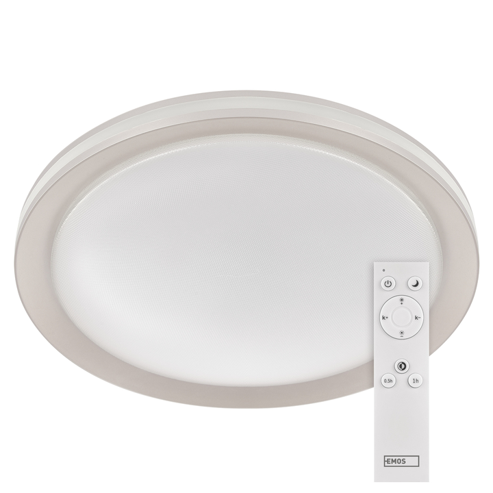 Stropní svítidla SABI bílá/strarorůžová, průměr 40 cm 1