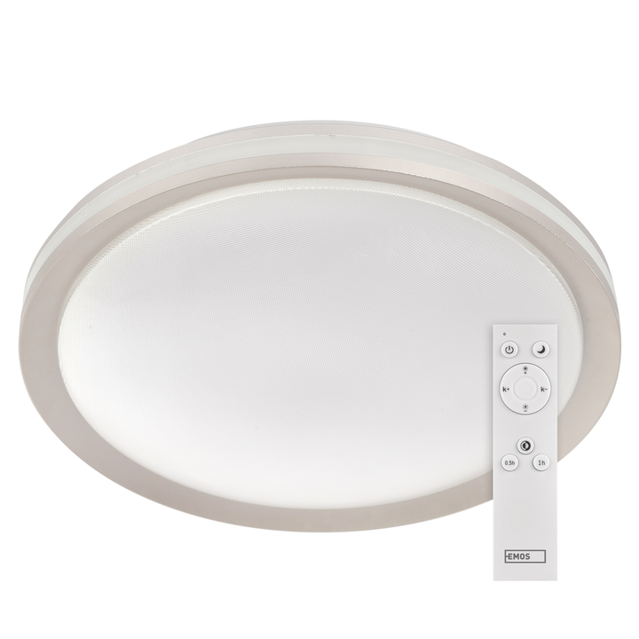 Stropní svítidlo SABI bílá/starorůžová, průměr 50 cm 1