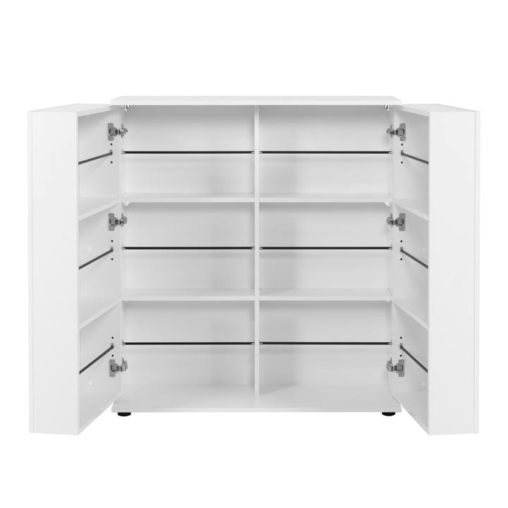 Sconto Botníková skříň SANCHO bílá