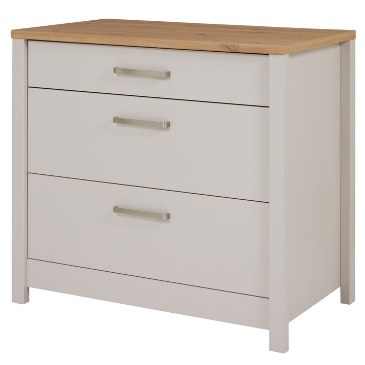 Sconto Spodní skříňka SARDEGNA 100 kašmírová/dub artisan