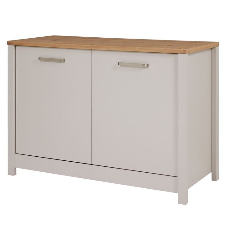 Sconto Spodní skříňka SARDEGNA 130 kašmírová/dub artisan