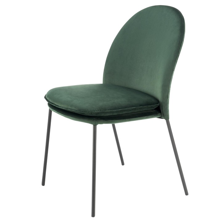 Sconto Jídelní židle  SCK-443 tmavě zelená