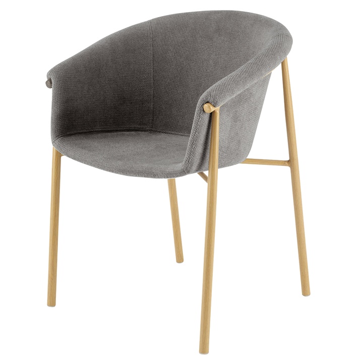 Sconto Jídelní židle  SCK-489 šedá