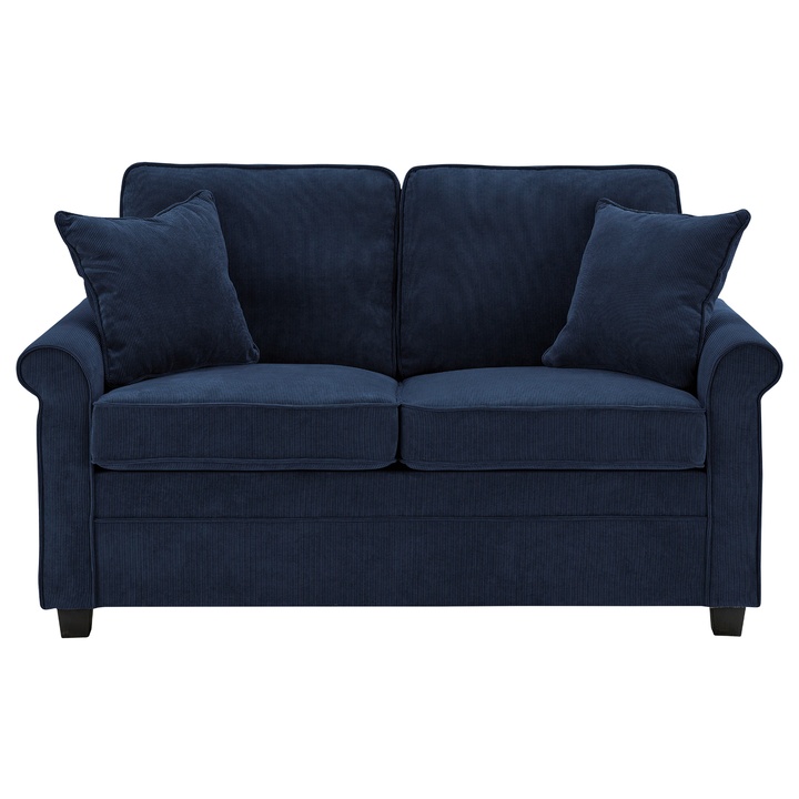 Sconto Pohovka SCOTTY tmavě modrá