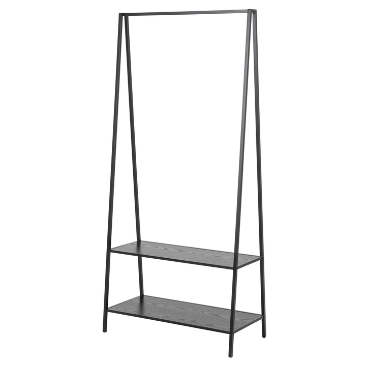 Sconto Věšák s policemi SEAFORD černá