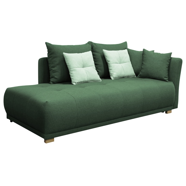 Sconto Pohovka/Divan SELAVI pravá, zelená
