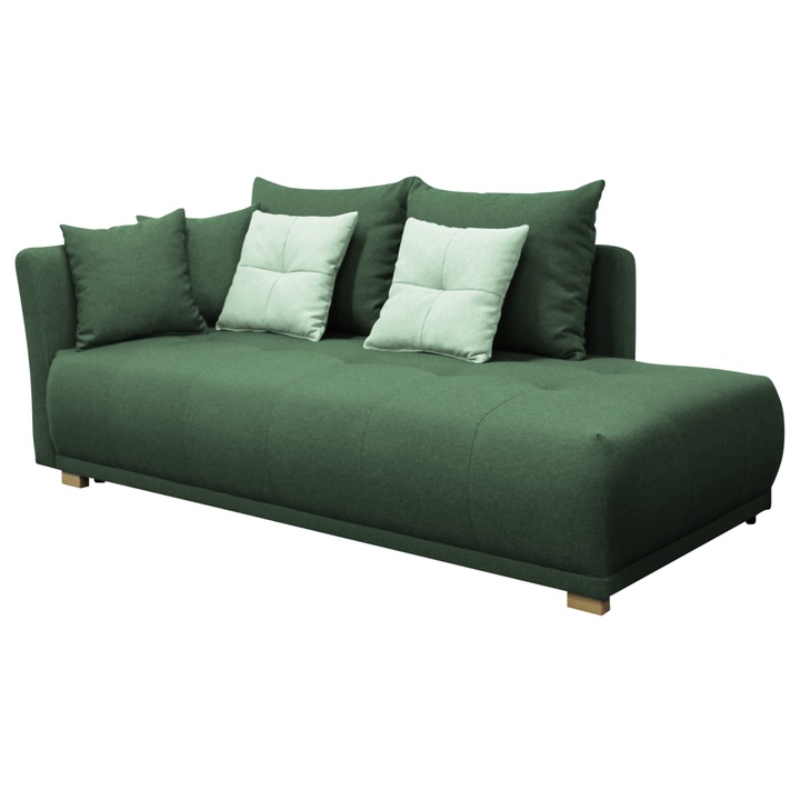 Sconto Pohovka/Divan SELAVI levá, zelená