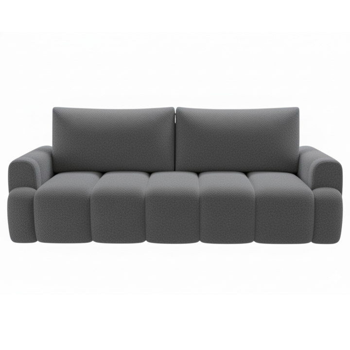 Sconto Pohovka SELIA tmavě šedá