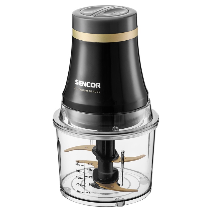Sekáček potravin SENCOR SCB 4000BK černá, objem 500 ml 1