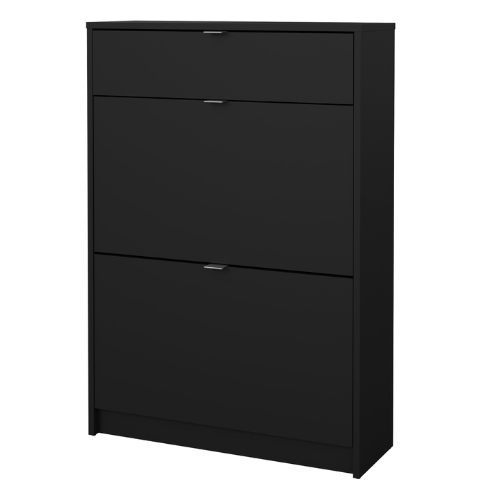 Sconto Botník SEVERNE 7 černá matná