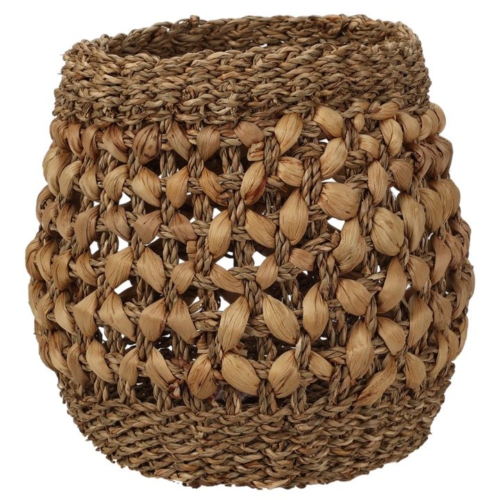 Košík SHAE S mořská tráva a vodní hyacint 1