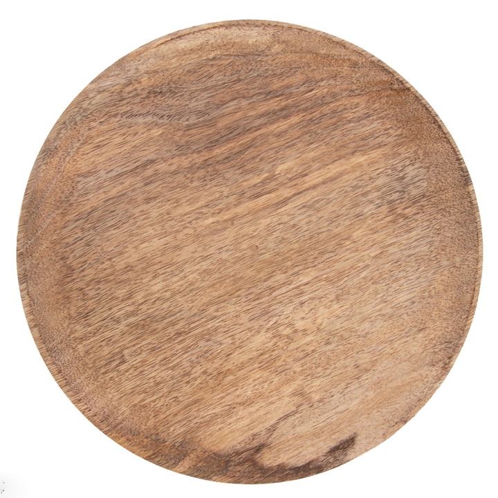 Dřevěný tác SHAFFER průměr 25 cm 1