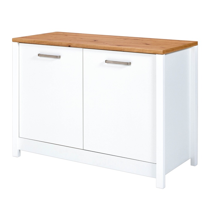 Sconto Spodní skříňka SICILIA 2 bílá/dub artisan