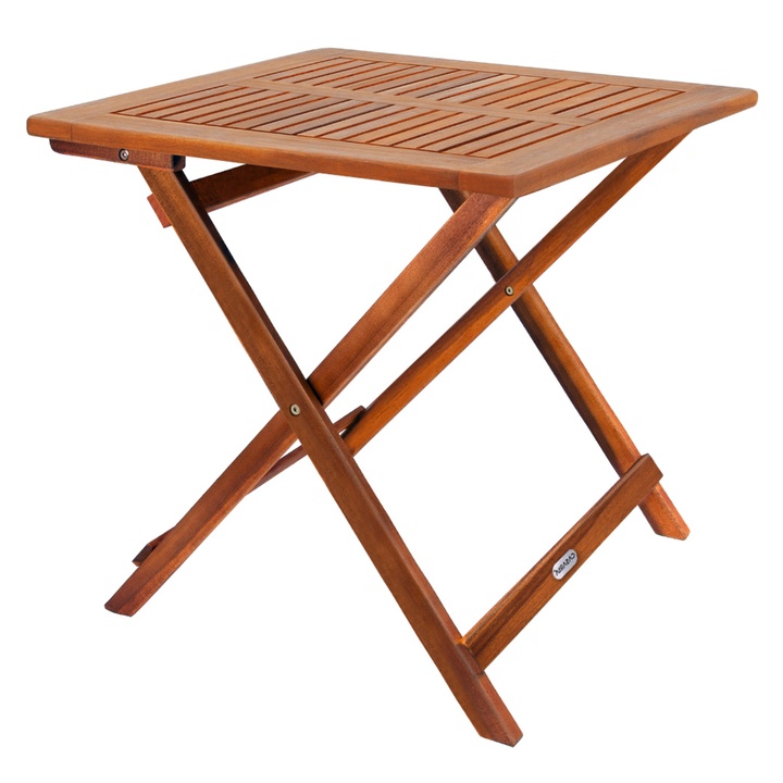 Sconto Zahradní stůl SIDE hnědá