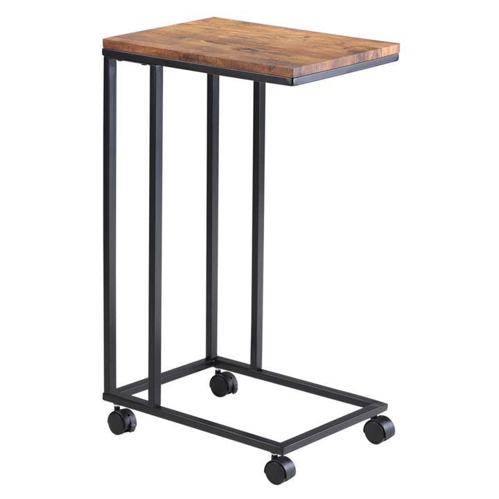 Přístavný stolek SIDE přírodní/černá 1