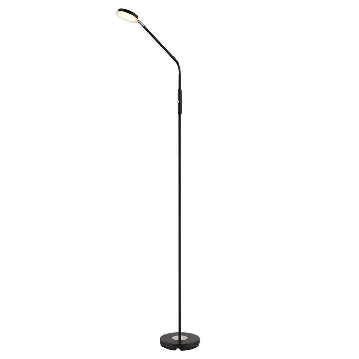 Stojací lampa SILVIO černá 1