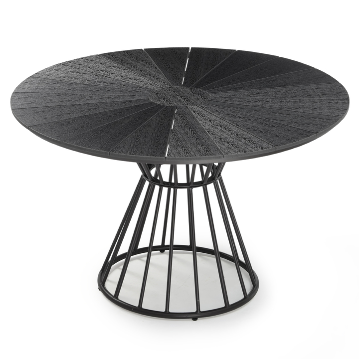 Zahradní stůl SINDY černá 1