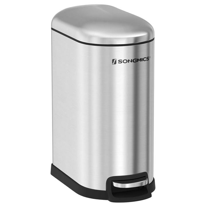 Sconto Odpadkový koš SLIM nerez, 10 l