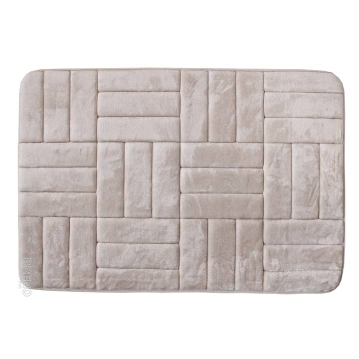 Koupelnová předložka SOFT 5 krémová, 50x80 cm 1