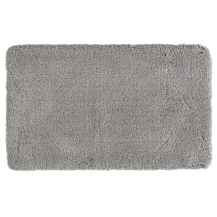 Sconto Koupelnová předložka SOFTY 60 šedostříbrná, 60x100 cm