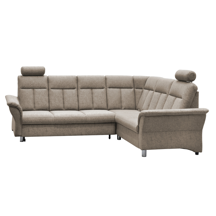 Sconto Sedací souprava SOLANO pravá, světle hnědá