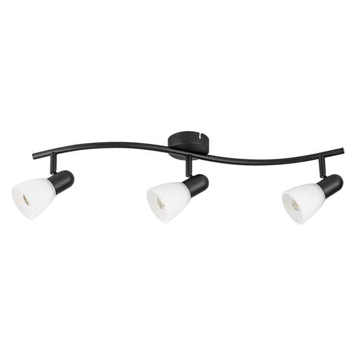 Bodové svítidlo SOMA 3 černá/bílá 1