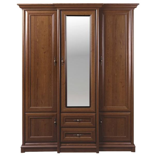 Sconto Šatní skříň SONATA kaštan