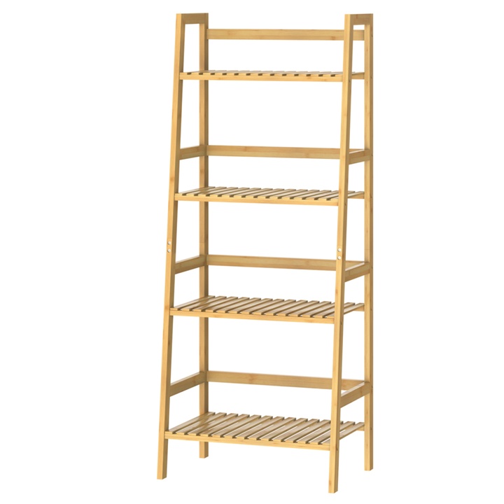 Regál STANDING 1 bambus 1