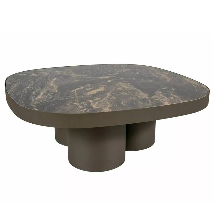 Konferenční stolek STILLO černá/měděná, šířka 100 cm 1