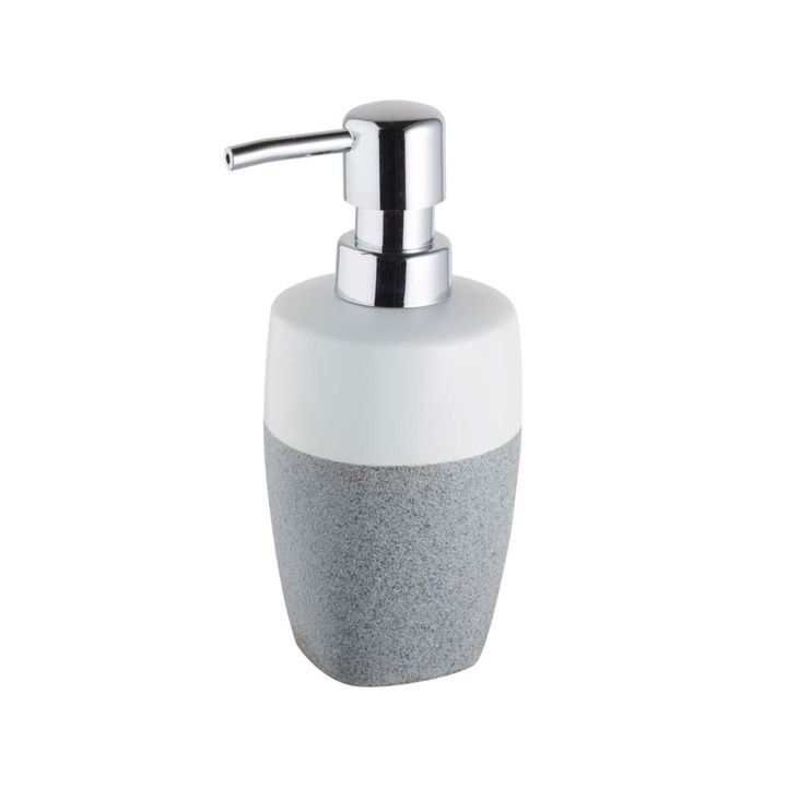 Dávkovač na mýdlo STONE šedá/bílá 1