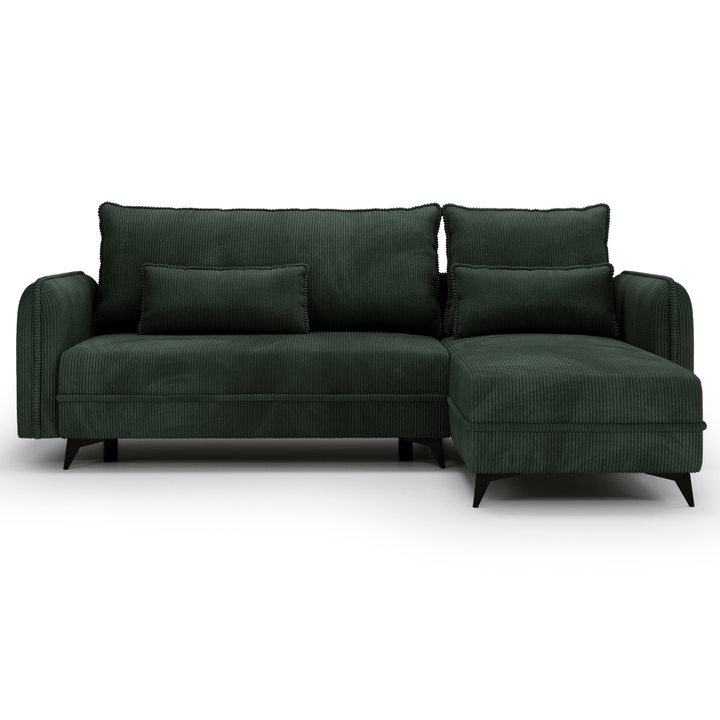 Sconto Sedací souprava STORM tmavě zelená