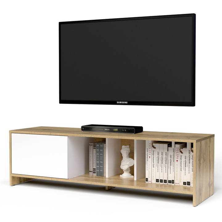 Sconto TV stolek SUE dub wotan/bílá