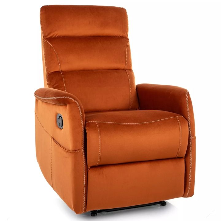 Sconto Relaxační křeslo SULUN 2 oranžová