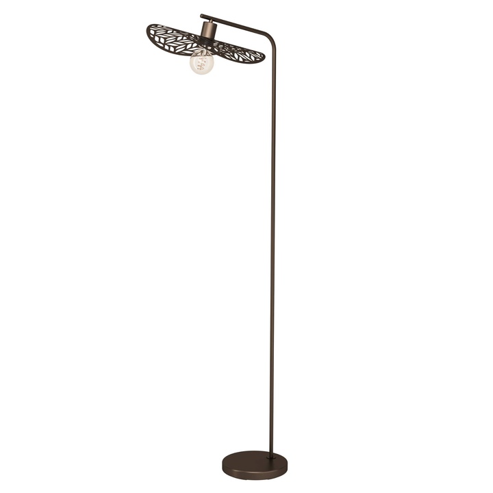 Sconto Stojací lampa SWABY bronzová