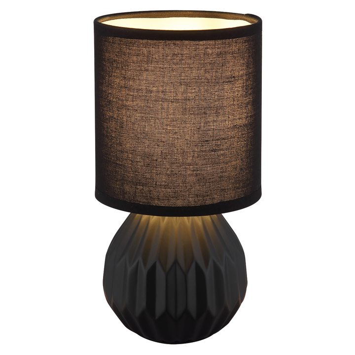 Sconto Stolní lampa SYLAS černá