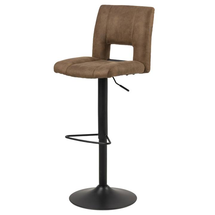 Sconto Barová židle  SYLVIA světle hnědá