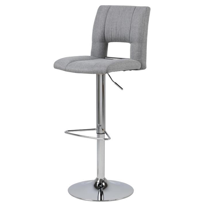 Sconto Barová židle  SYLVIA světle šedá