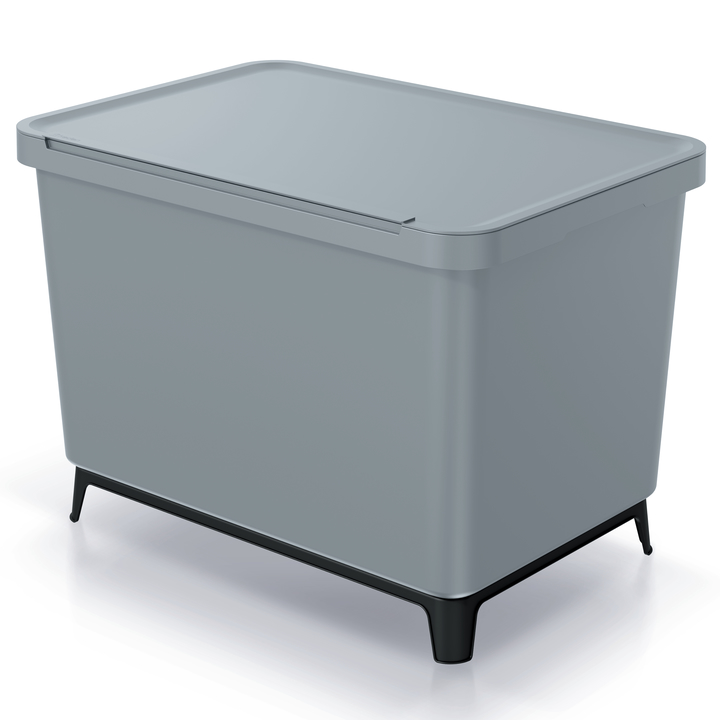 Sconto Koš na tříděný odpad SYSTEMA I šedá, 2x10 L + 1x23 L
