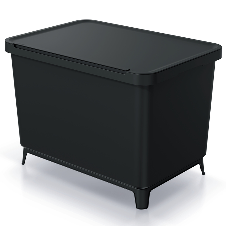 Sconto Koš na tříděný odpad SYSTEMA černá, 2x23 L