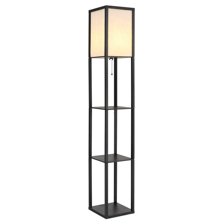Stojací lampa TABITHA černá 1