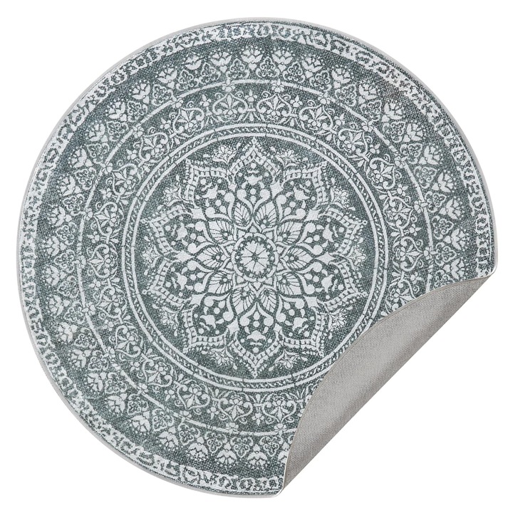 Koberec TAR 9 antracitová, průměr 160 cm 1