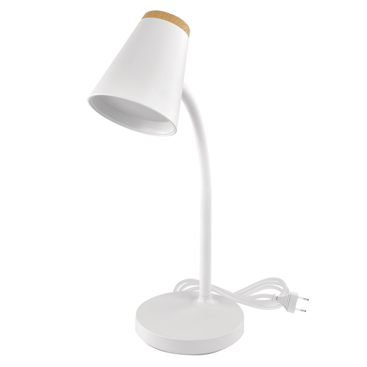 Sconto Stolní lampa TARA bílá