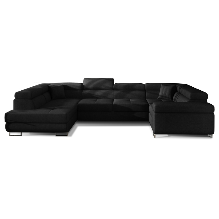 Sconto Sedací souprava TARTU II levá, černá