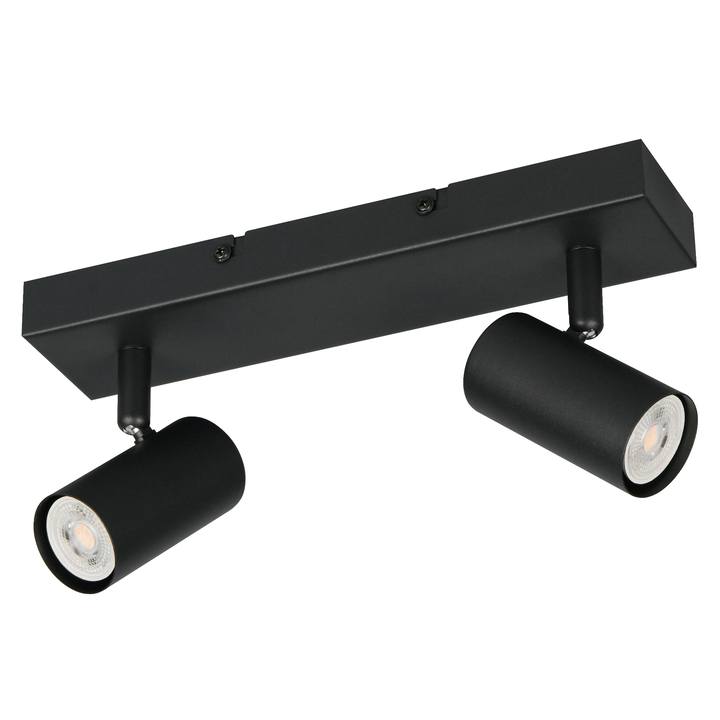 Sconto Bodové svítidlo TARYN 2 černá