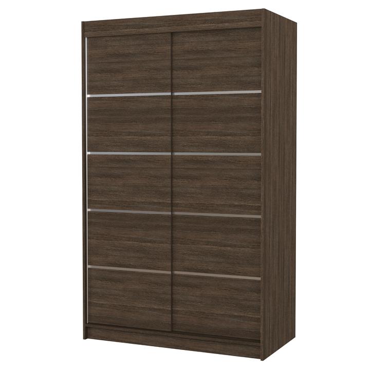Sconto Šatní skříň TEONA čokoládová