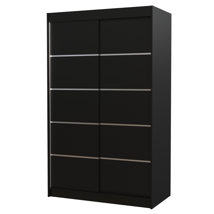 Sconto Šatní skříň TEONA černá