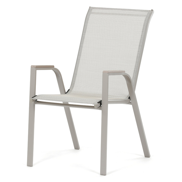 Sconto Zahradní židle TERAH béžová/dub