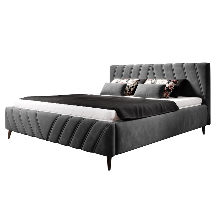 Sconto Postel TIA šedá, 160x200 cm