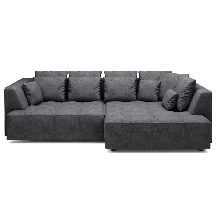 Sconto Sedací souprava TIMEA BOX pravá, grafitová